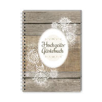 Vorderes Coverbild familiawedding Ja, ich will - Design Gästebuch zur Hochzeit
