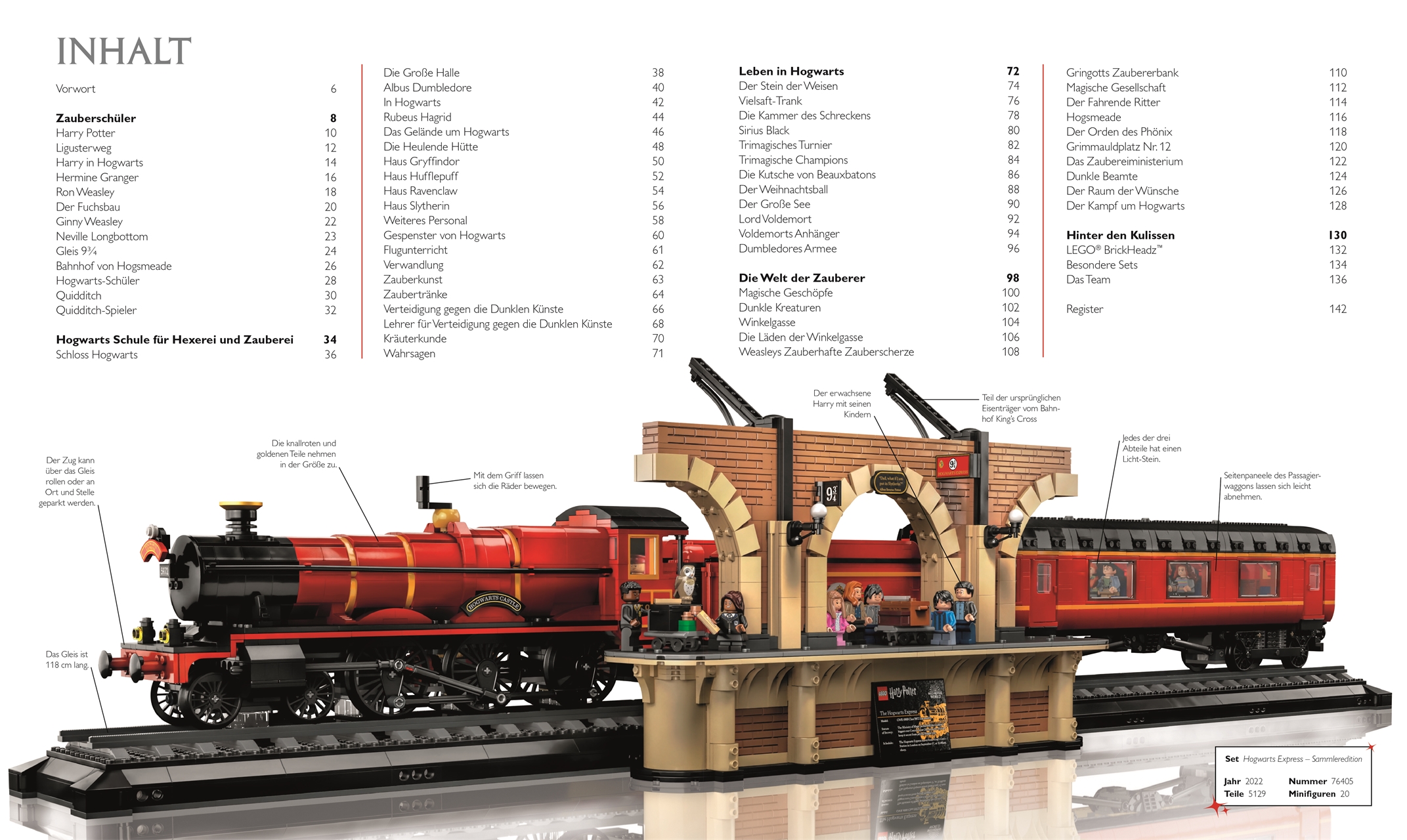 Beispielinhalt (Bild) LEGO® Harry Potter™ Das magische Lexikon