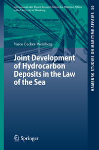 Vorderes Coverbild Joint Development of Hydrocarbon Deposits in the Law of the Sea