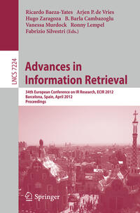 Vorderes Coverbild Advances in Information Retrieval