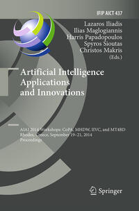 Vorderes Coverbild Artificial Intelligence Applications and Innovations