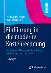 Vorderes Coverbild Einführung in die moderne Kostenrechnung