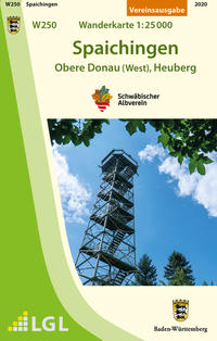 Vorderes Coverbild W250 Spaichingen - Obere Donau (West), Heuberg