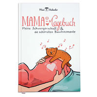 Vorderes Coverbild Mama-Tagebuch, Meine Schwangerschaft & die schönsten Bauchmomente