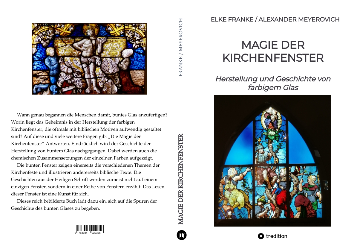 Gesamtes Coverbild Magie der Kirchenfenster