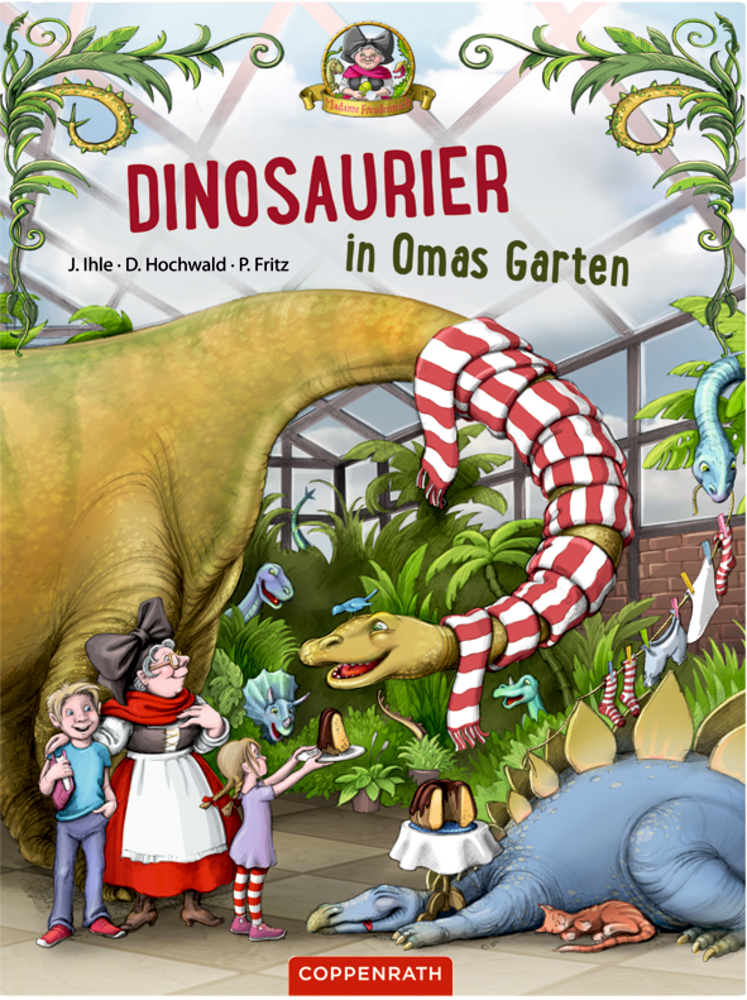 Beispielinhalt (Bild) Dinosaurier in Omas Garten (Bd. 1)