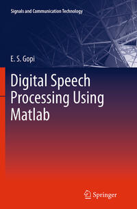 Vorderes Coverbild Digital Speech Processing Using Matlab