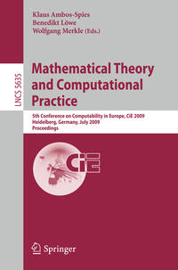Vorderes Coverbild Mathematical Theory and Computational Practice
