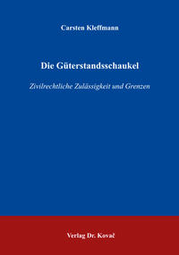 Vorderes Coverbild Die Güterstandsschaukel