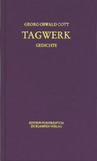 Vorderes Coverbild Tagwerk