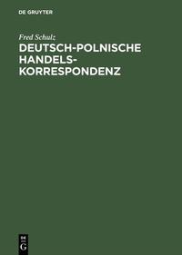 Vorderes Coverbild Deutsch-polnische Handelskorrespondenz