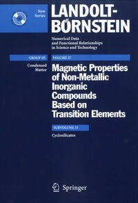 Vorderes Coverbild Cyclosilicates