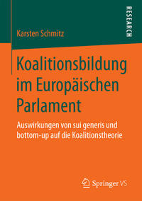 Vorderes Coverbild Koalitionsbildung im Europäischen Parlament