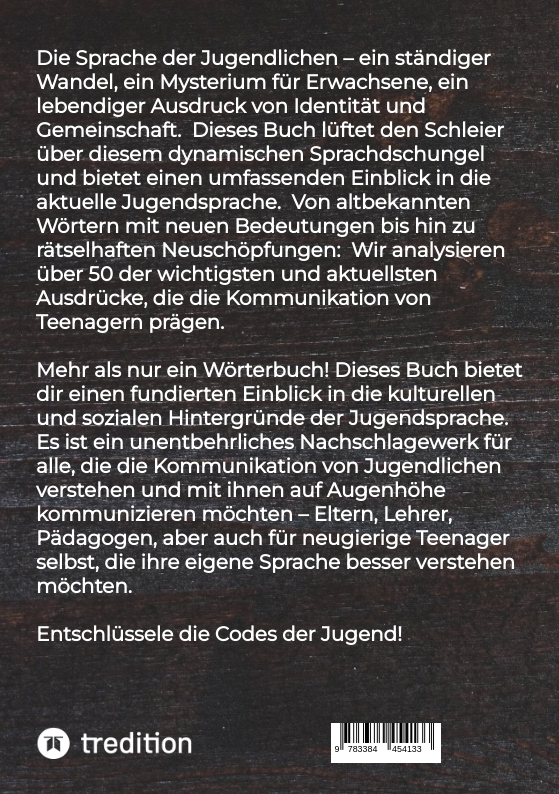 Rückseitencover Jugendsprache Reloaded