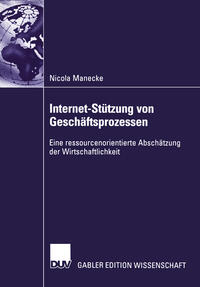 Vorderes Coverbild Internet-Stützung von Geschäftsprozessen