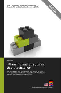 Vorderes Coverbild Lösungen zur Technischen Dokumentation: „Planning and Structuring User Assistance“
