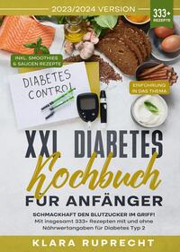 Vorderes Coverbild XXL Diabetes Kochbuch für Anfänger