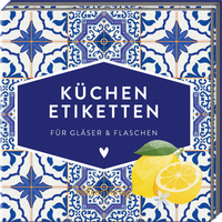 Vorderes Coverbild Küchenetiketten - Portugiesische Fliesen
