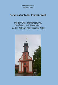 Vorderes Coverbild Familienbuch der Pfarrei Giech
