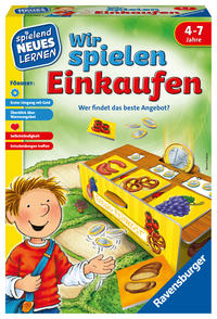 Vorderes Coverbild Wir spielen Einkaufen - Kinderspiel ab 4 Jahre
