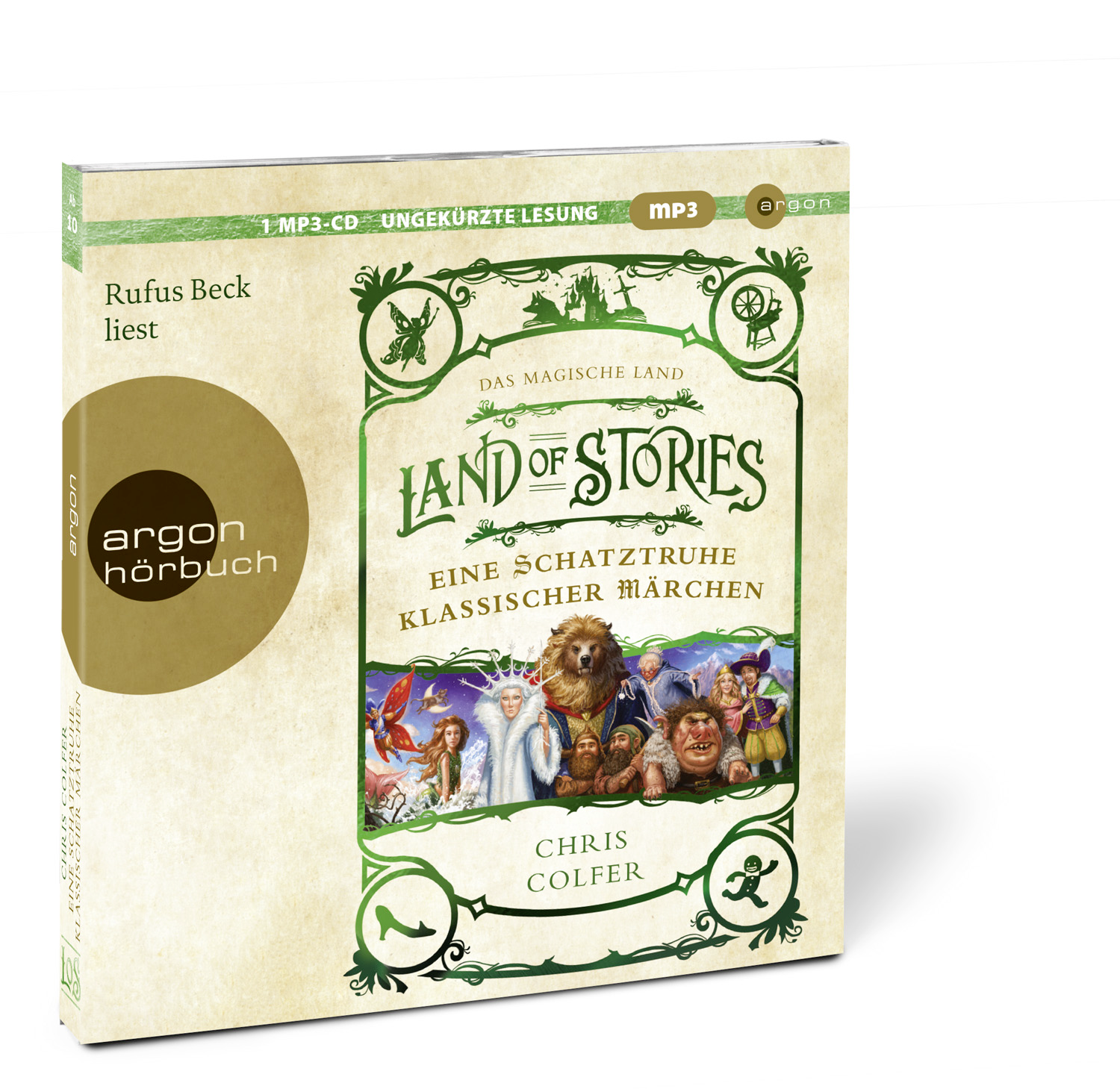 Beispielinhalt (Bild) Land of Stories: Das magische Land - Eine Schatztruhe klassischer Märchen