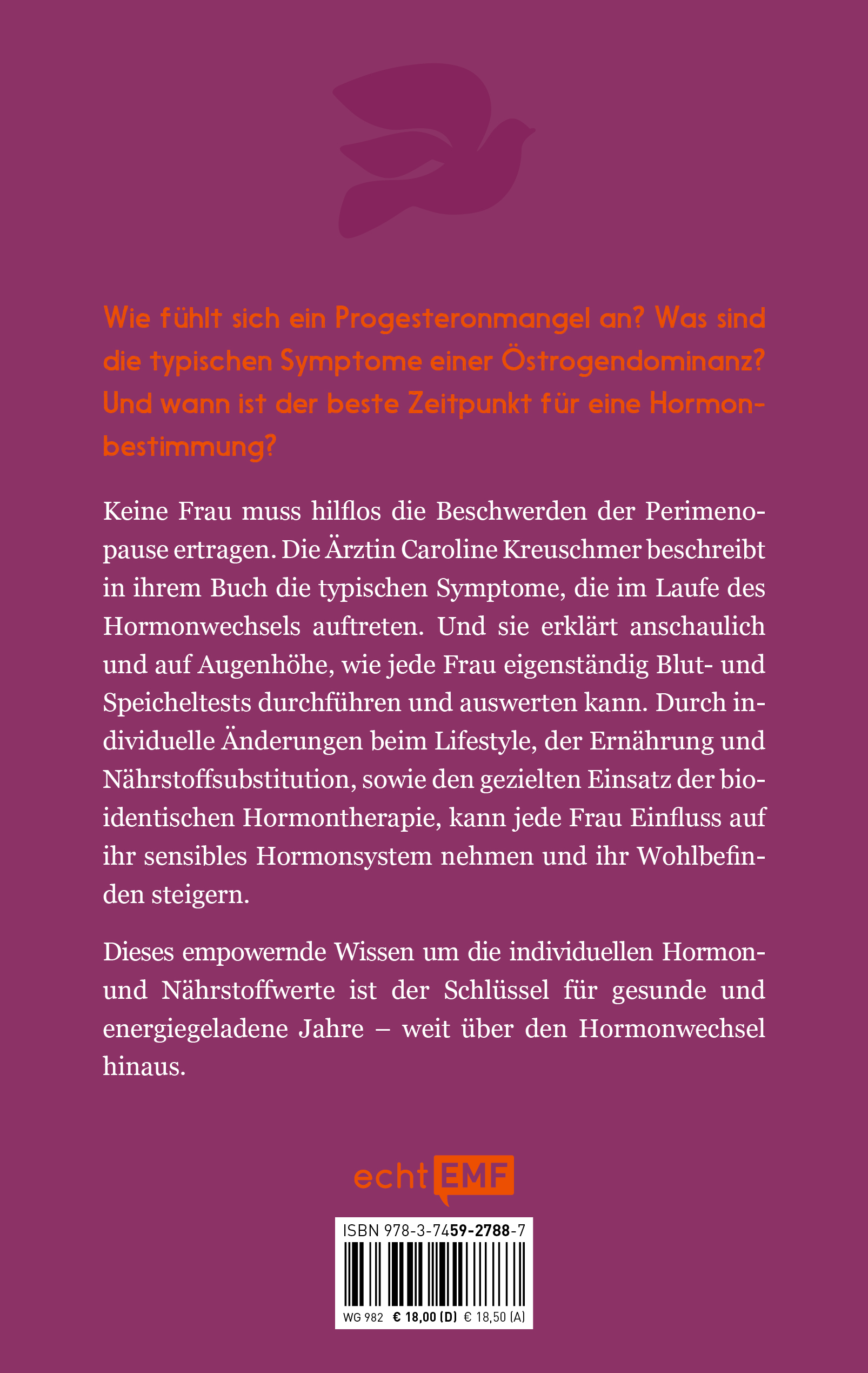 Rückseitencover Der Hormonwerte-Code