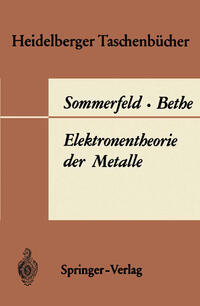 Vorderes Coverbild Elektronentheorie der Metalle