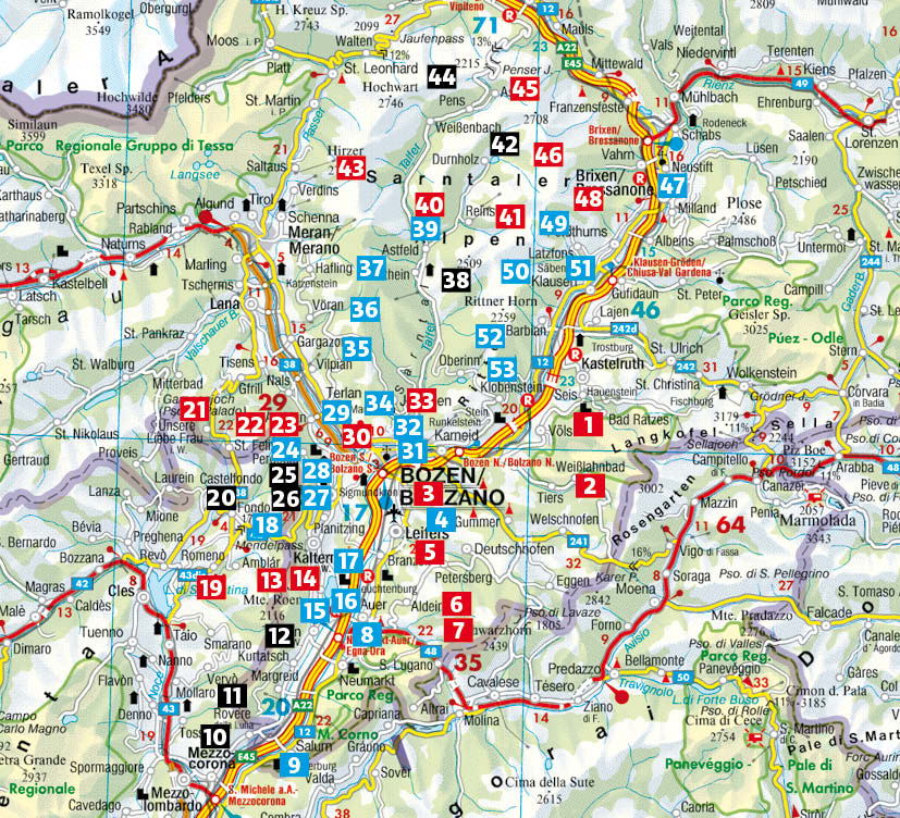 Beispielinhalt (Bild) Bozen - Kaltern