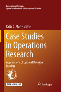 Vorderes Coverbild Case Studies in Operations Research