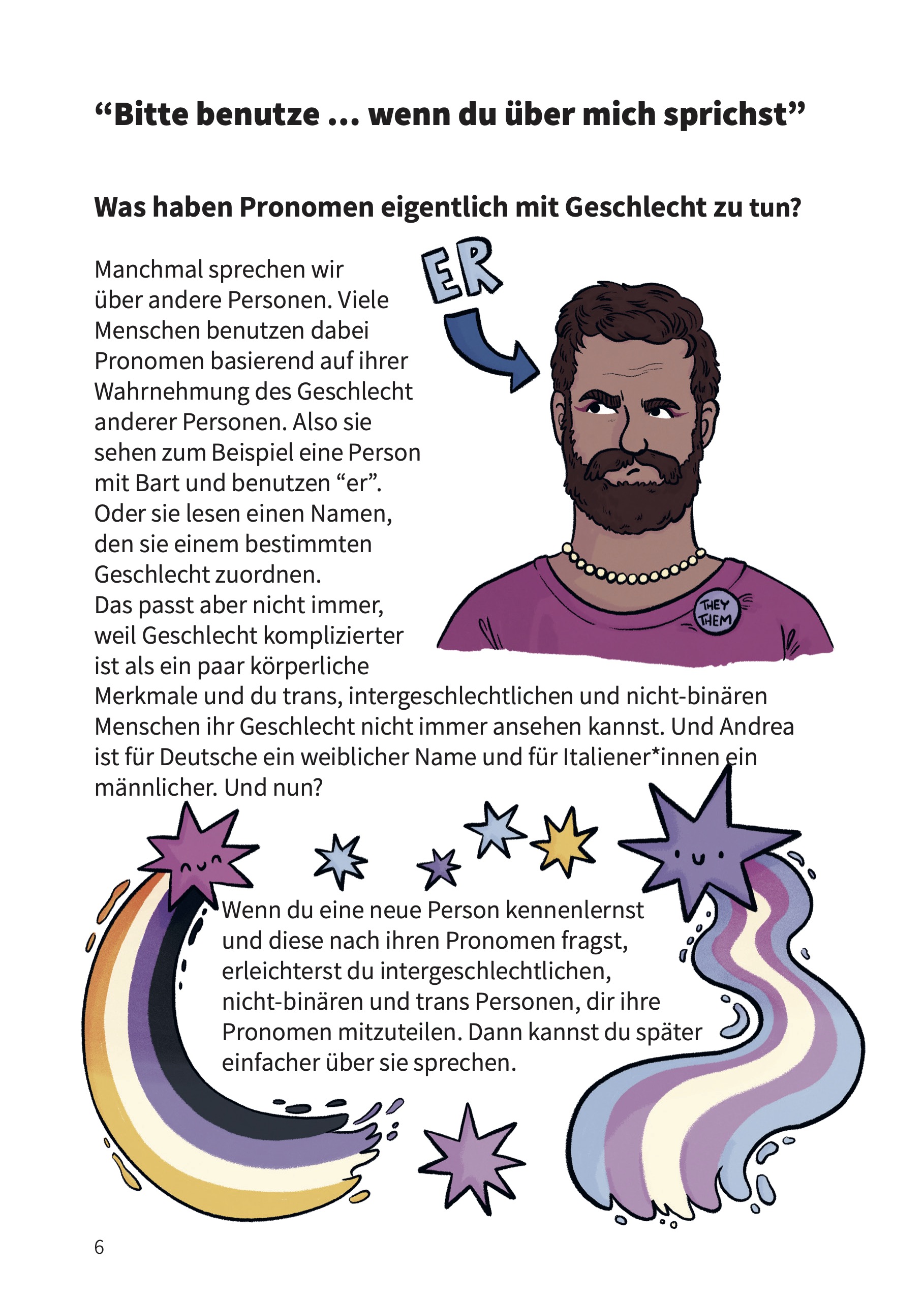 Beispielinhalt (Bild) Einfach Gendern