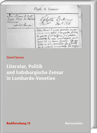 Vorderes Coverbild Literatur, Politik und habsburgische Zensur in Lombardo-Venetien