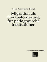 Vorderes Coverbild Migration als Herausforderung für pädagogische Institutionen