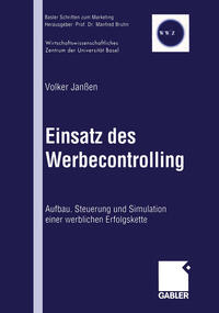 Vorderes Coverbild Einsatz des Werbecontrolling
