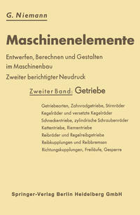 Vorderes Coverbild Maschinenelemente