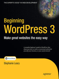 Vorderes Coverbild Beginning WordPress 3