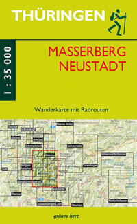 Vorderes Coverbild Wanderkarte Masserberg und Neustadt