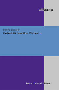 Vorderes Coverbild Klerikerkritik im antiken Christentum