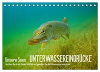 Vorderes Coverbild Unsere Seen (Tischkalender 2025 DIN A5 quer), CALVENDO Monatskalender