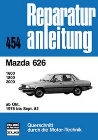 Vorderes Coverbild Mazda 626 ab Oktober 1978 bis September 1982