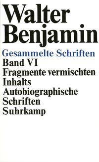 Vorderes Coverbild Gesammelte Schriften