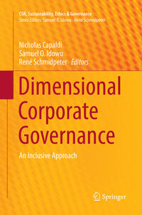 Vorderes Coverbild Dimensional Corporate Governance