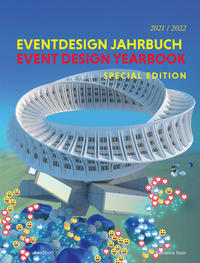 Vorderes Coverbild Eventdesign Jahrbuch 2021 / 2022