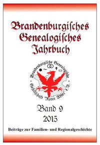Vorderes Coverbild Brandenburgisches Genealogisches Jahrbuch (BGJ) / Brandenburgisches Genealogisches Jahrbuch 2015