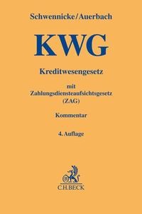 Vorderes Coverbild Kreditwesengesetz (KWG) mit Zahlungsdiensteaufsichtsgesetz (ZAG)