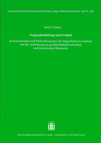 Vorderes Coverbild Vergesellschaftung und Freiheit