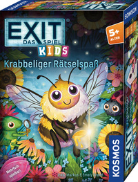 Vorderes Coverbild EXIT® Kids Krabbeliger Rätselspaß
