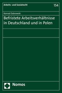 Vorderes Coverbild Befristete Arbeitsverhältnisse in Deutschland und in Polen