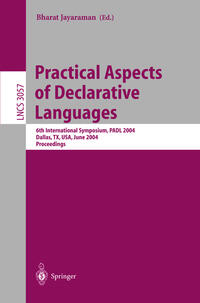 Vorderes Coverbild Practical Aspects of Declarative Languages
