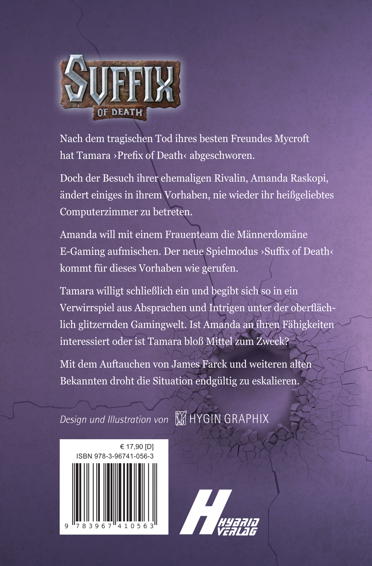 Rückseitencover Suffix of Death