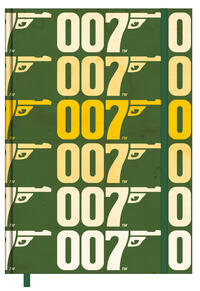 Vorderes Coverbild Pyramid – James Bond 2025 A5 Diary 14,8x21cm, täglicher Planer für Film- und Buchliebhaber, Büro & Schule